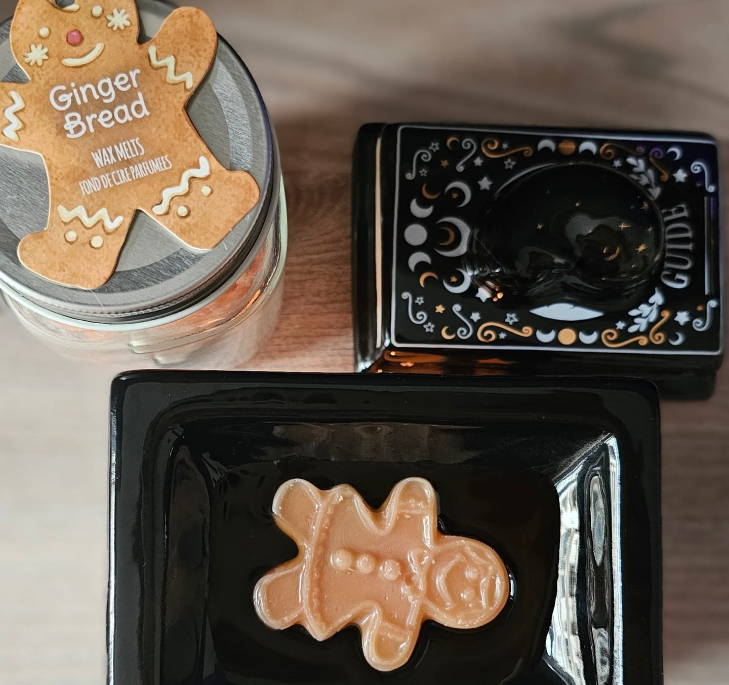 Customer photo review of Lebkuchen Männchen Duftwachs im Glas – Weihnachtsduft