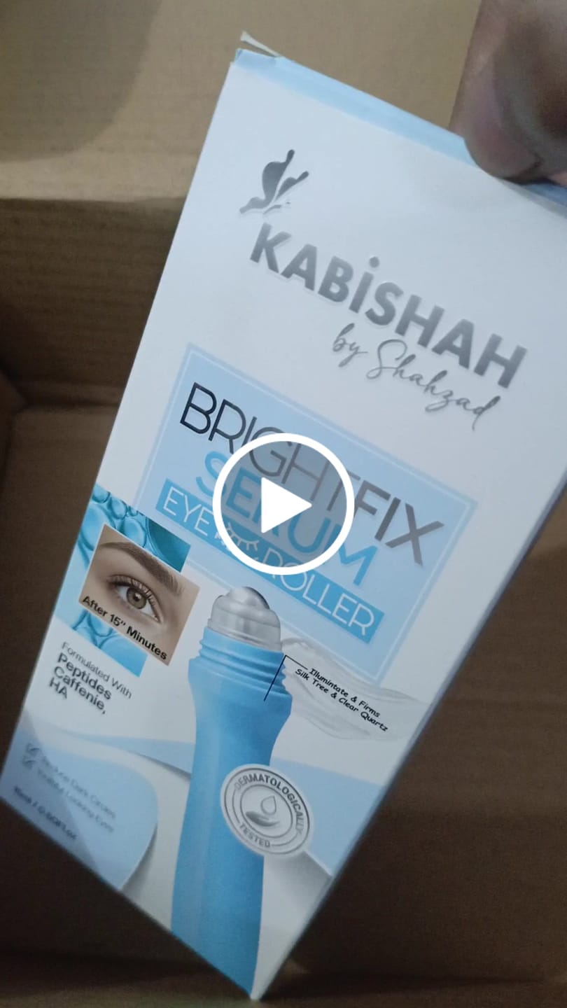 Customer video review of Brightfix Serum Eye Roller