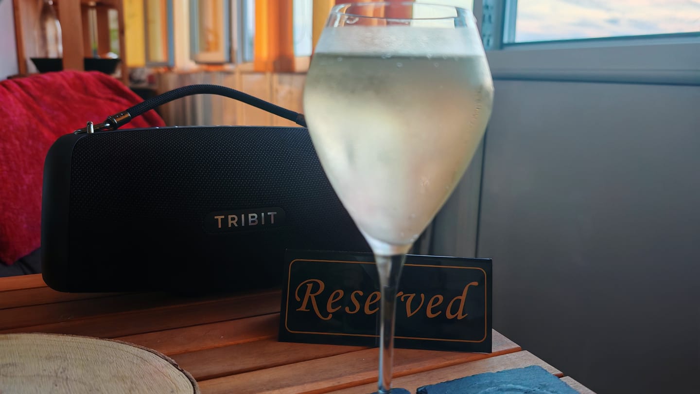 Customer photo review of TRIBIT StormBox Lava Portable Bluetooth Speaker