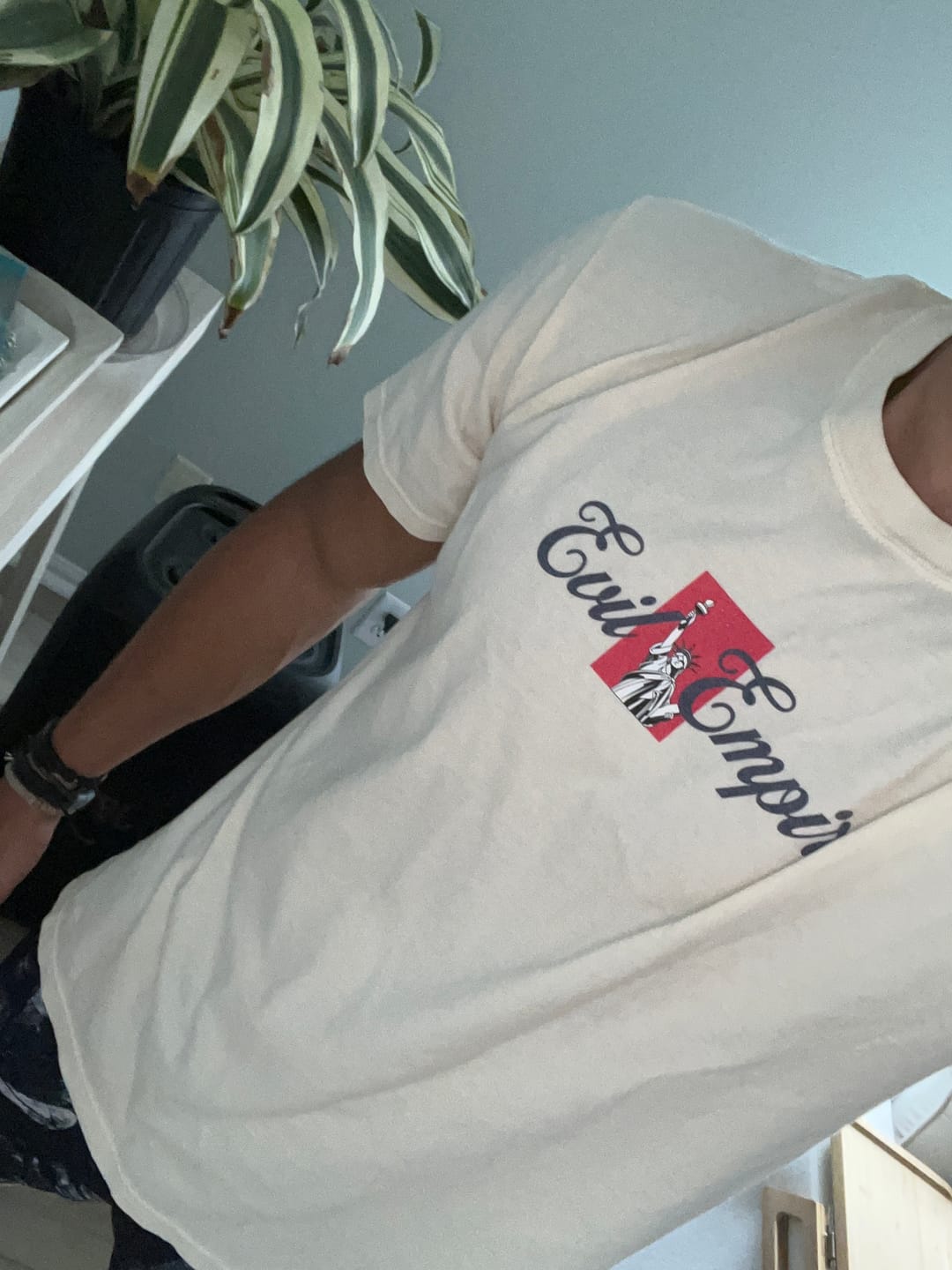 Customer photo review of Evil Empire T-Shirt