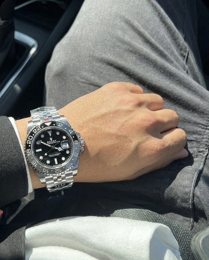 Customer photo review of ROLEX GMT MASTER II BRUCE WAYNE SUIZO
