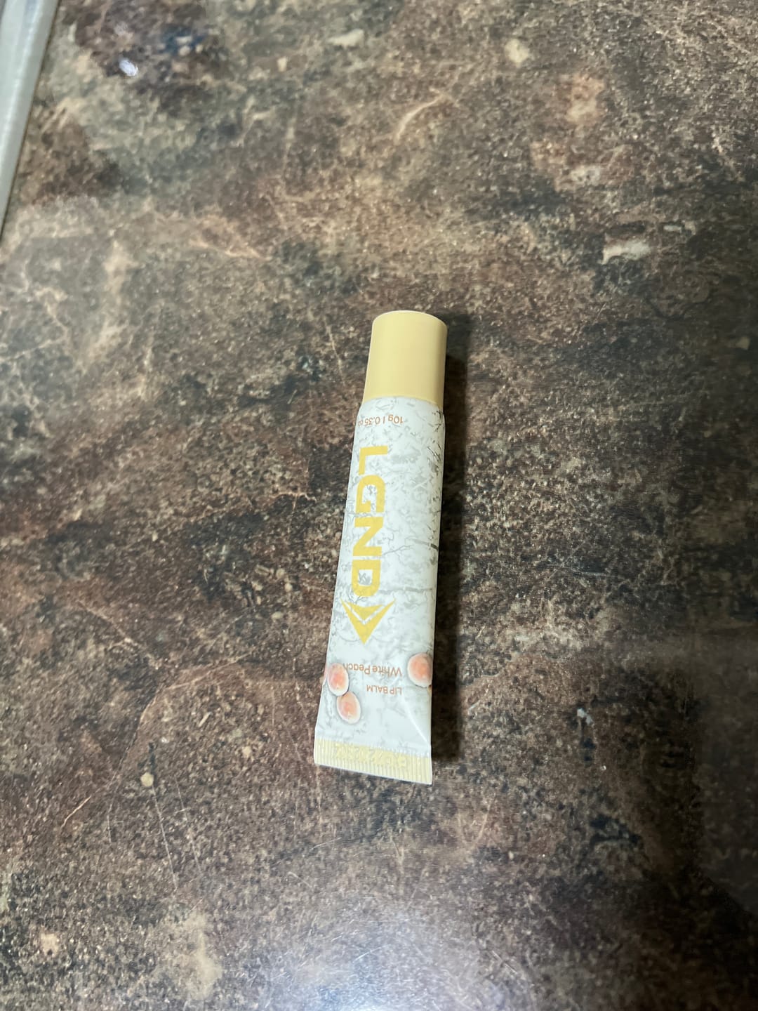 Customer photo review of White Peach Lip Balm