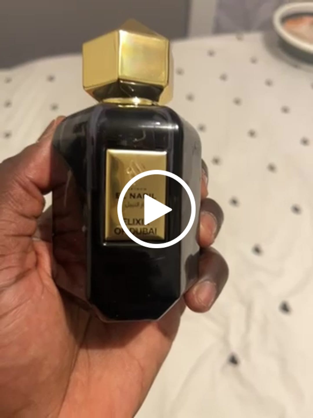 Customer video review of ELIXIR OF DUBAI