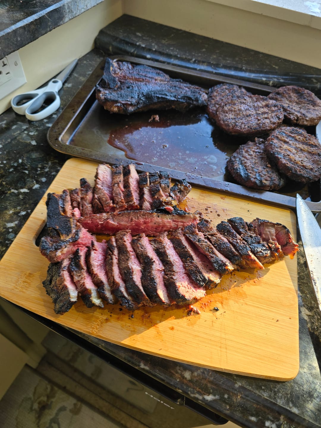 Customer photo review of FATBOY PORTERHOUSE STEAKS