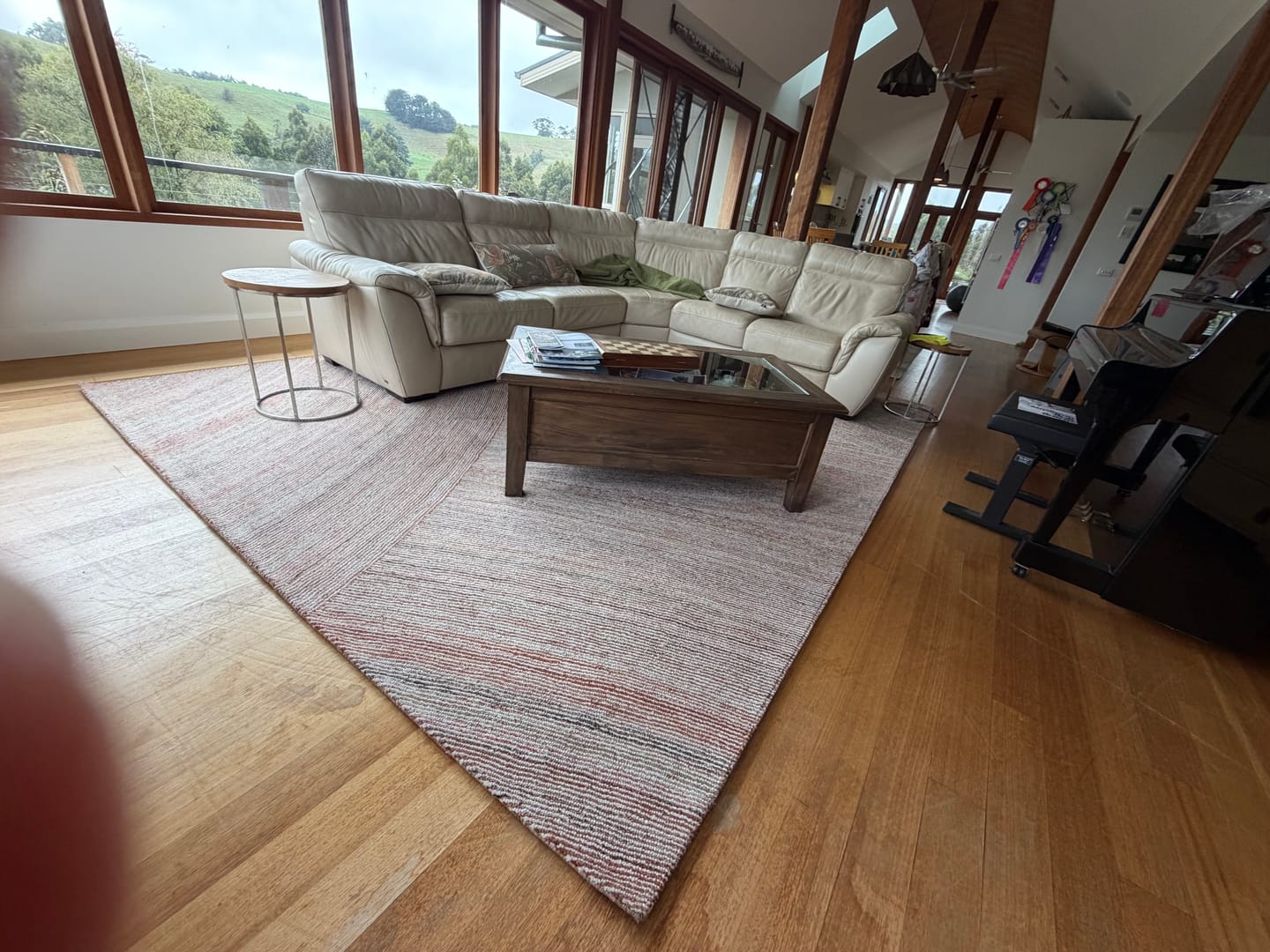 Customer photo review of Diva Rust Rug