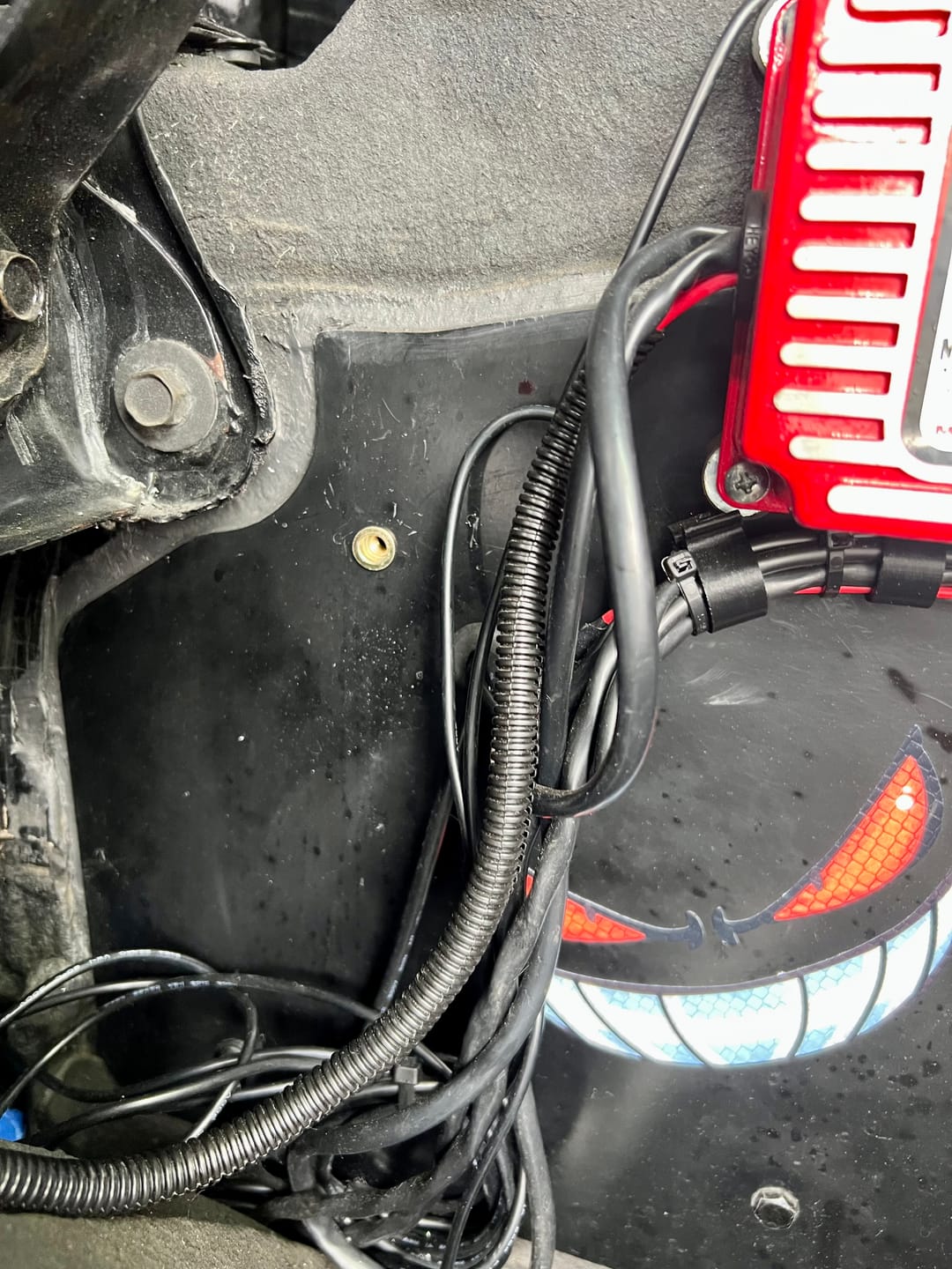 Customer photo review of SBC / BBC / SBF Catch Can Kit For 1.22" Push In Grommets