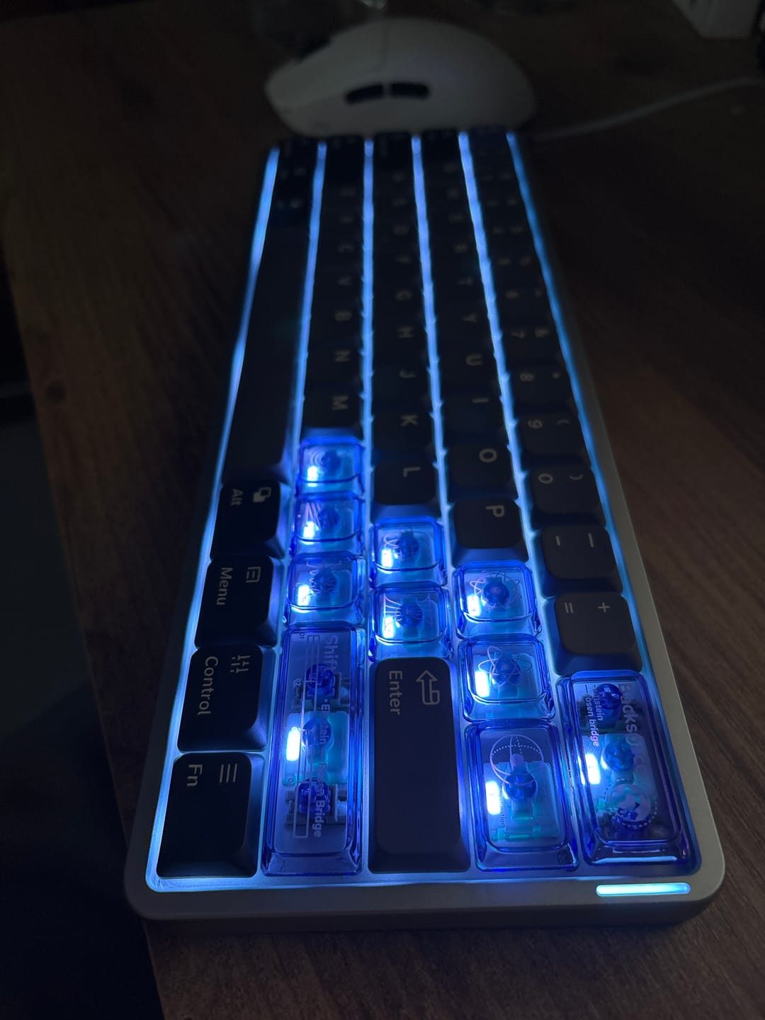 Customer photo review of NuPhy Air60 HE Klavye (Manyetik Switch / HE)