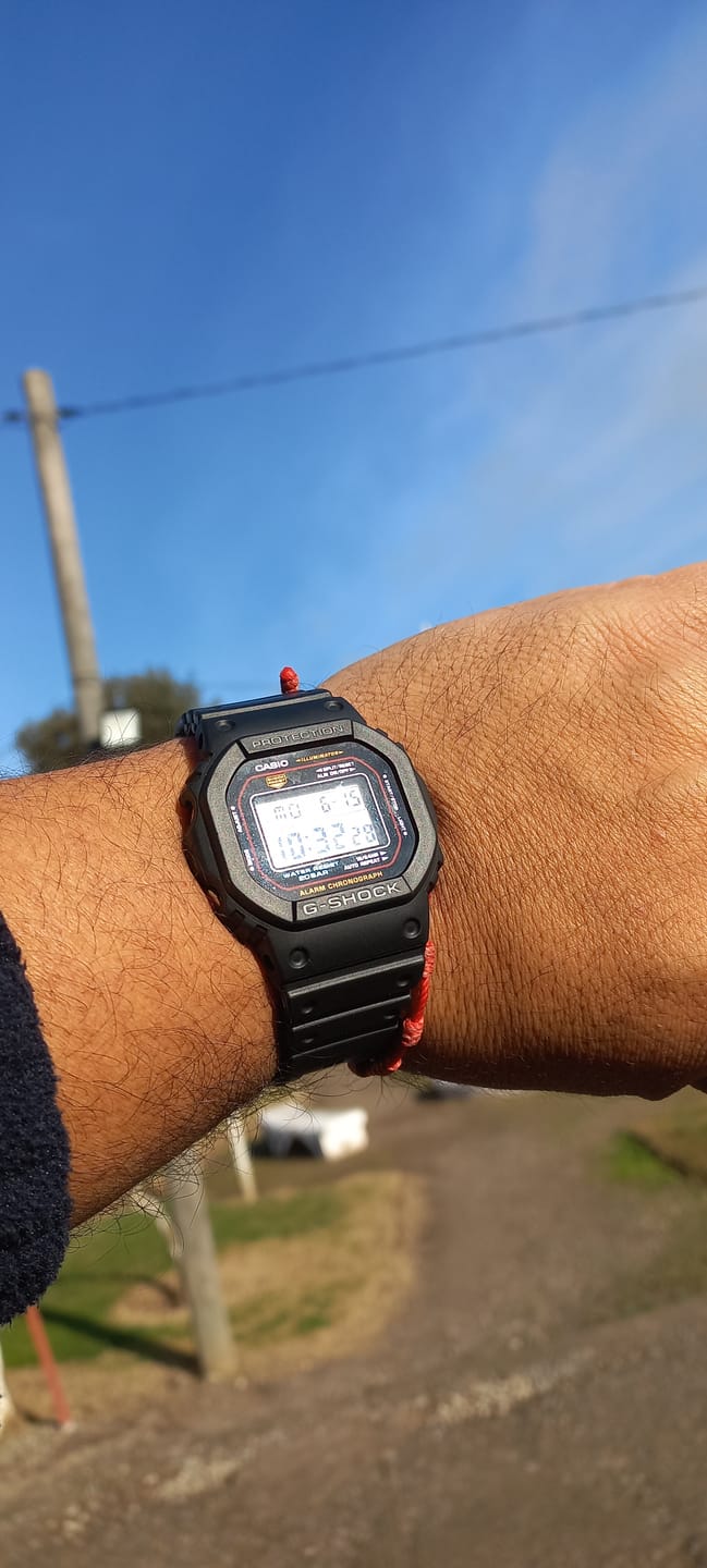 Customer photo review of Reloj Casio G-Shock Vintage DW-5600RL-1JF Negro JDM Edición 1983