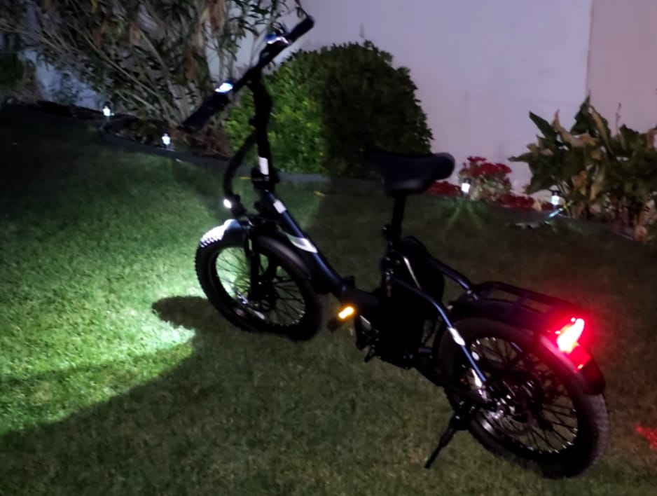 Customer photo review of Touroll S3/S3 Pro Folding Fat Tire Electric Bike