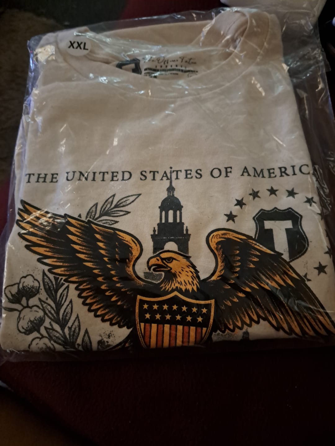 Customer photo review of American T-shirt