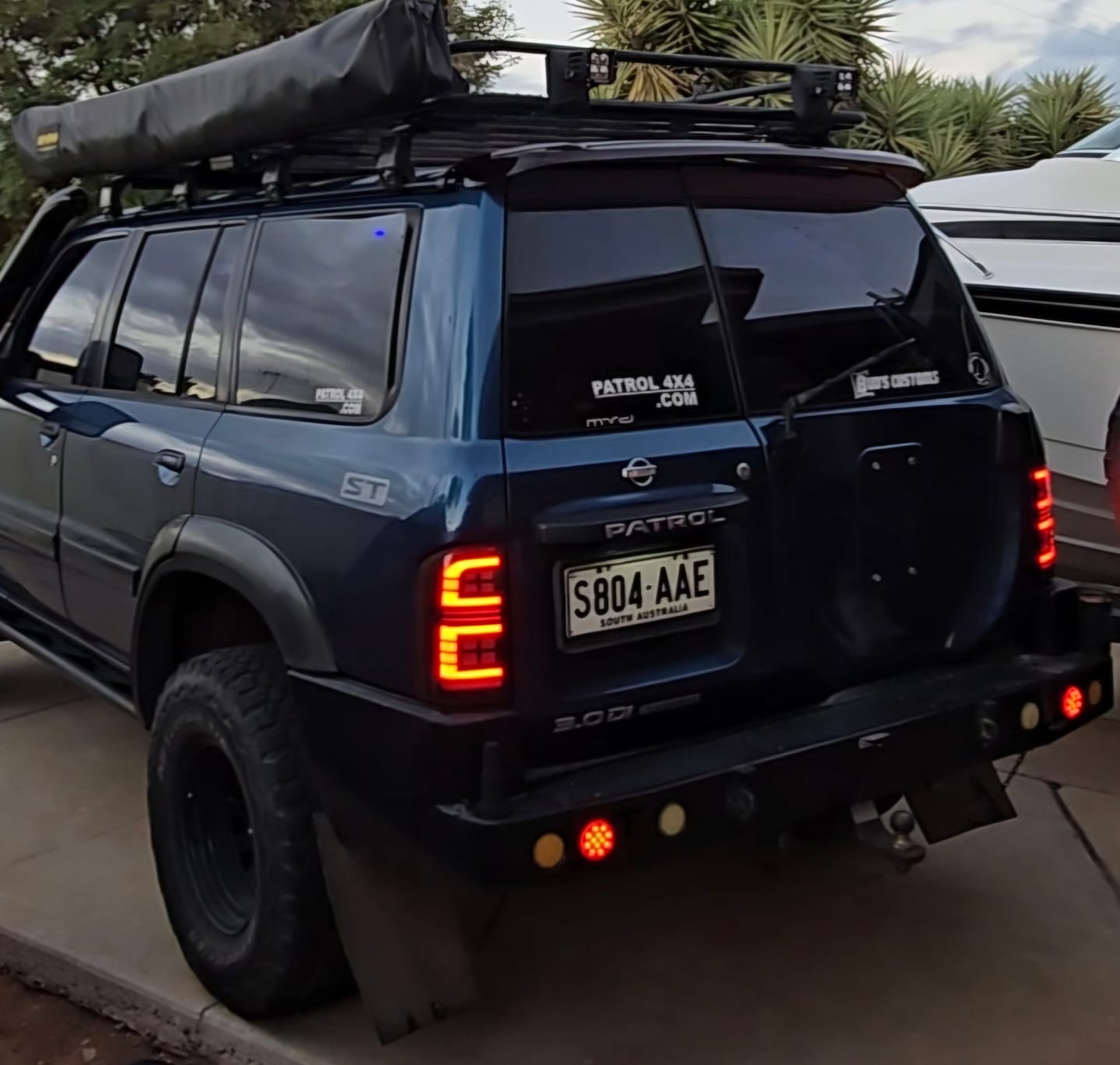 Customer photo review of Nissan Gu Patrol Series 1 - 3 1998 - 2004 LED Tail Lights