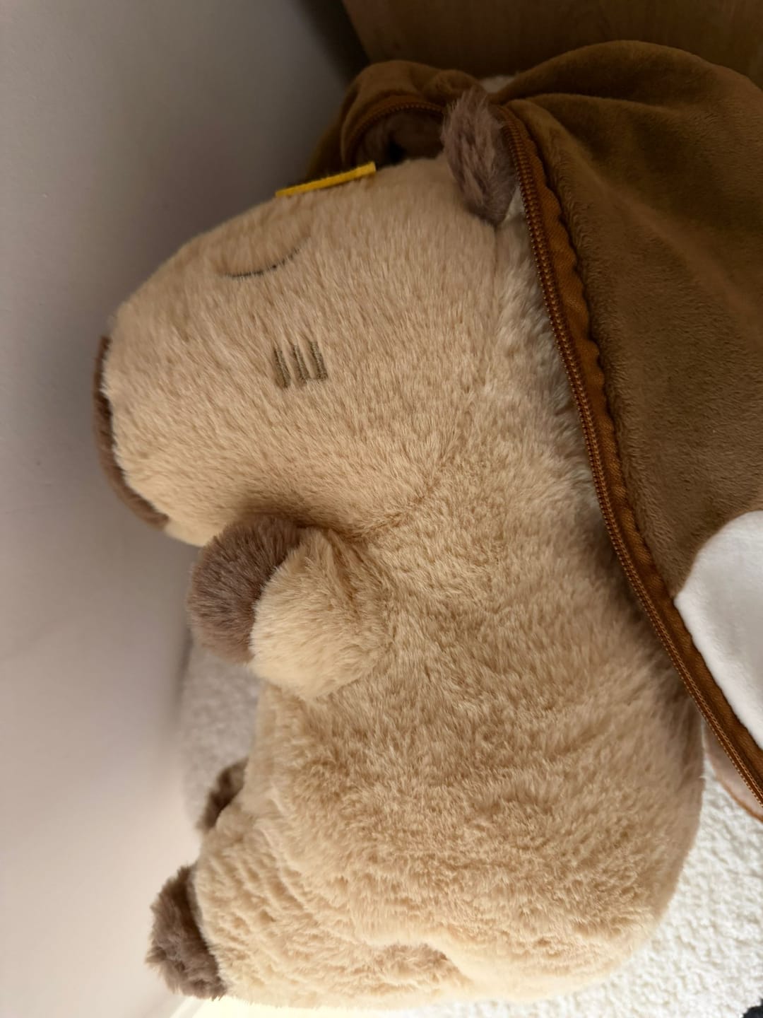 Customer photo review of Capibara Ademend Knuffeltje