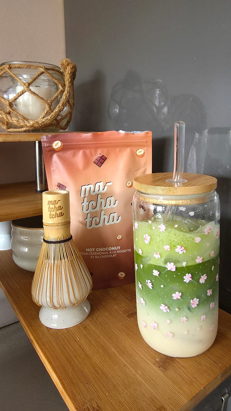 Customer photo review of Hot Choconut 🍫🌰 - Matcha Cérémonial noisette et chocolat