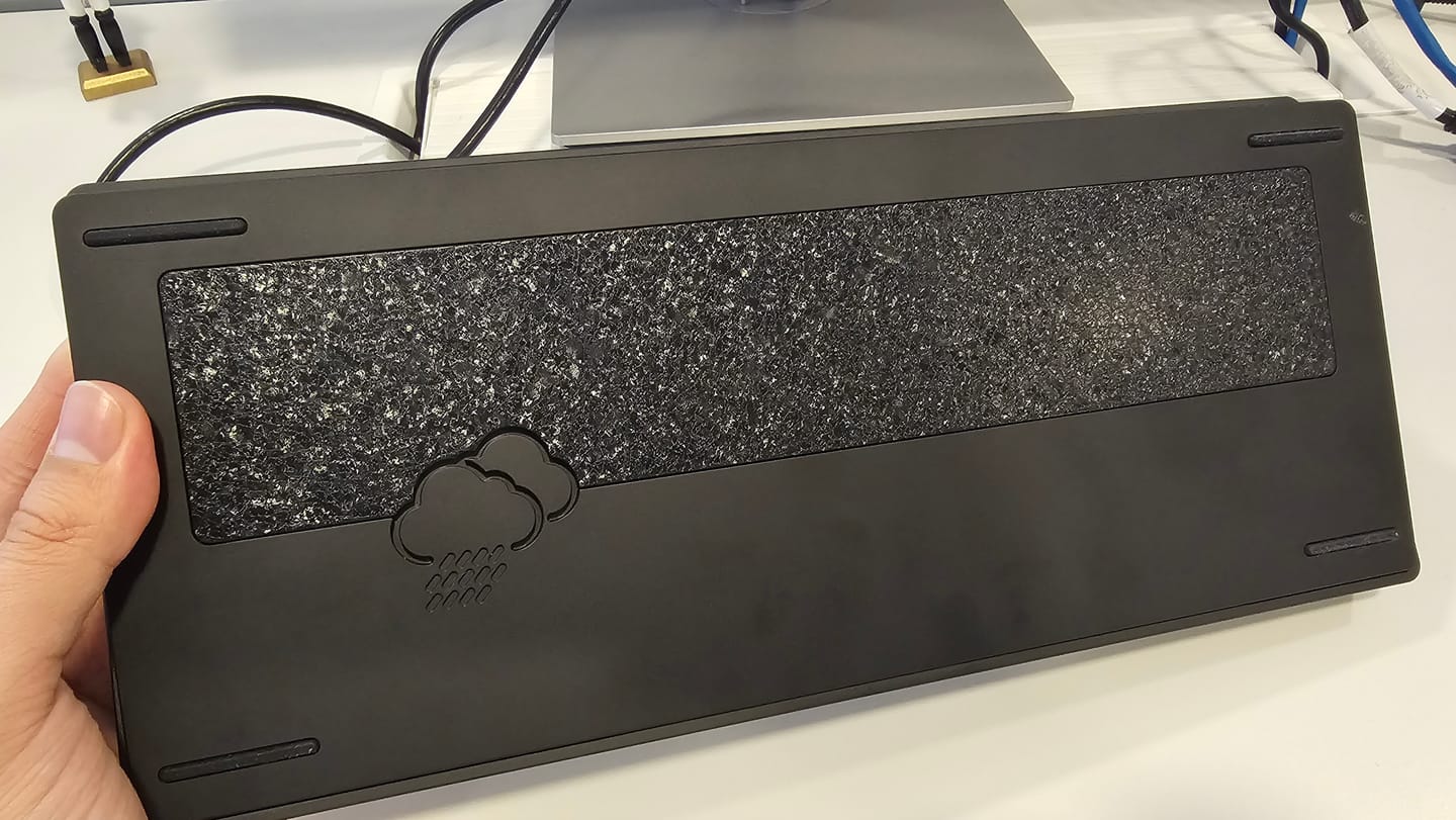 Customer photo review of WOBKEY - Rainy75 - 75% Aluminum Mechanical Keyboard