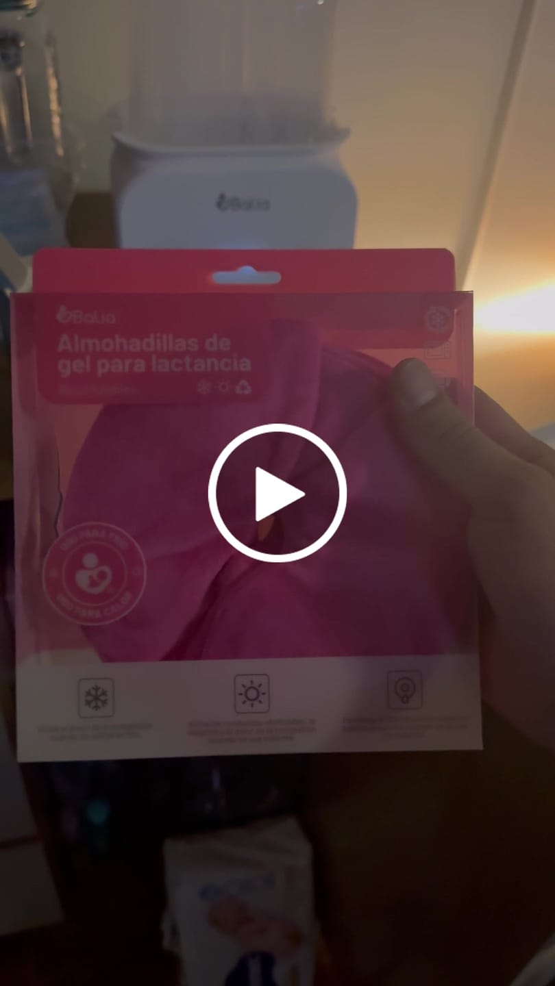 Customer video review of Extractor de leche doble manos libres