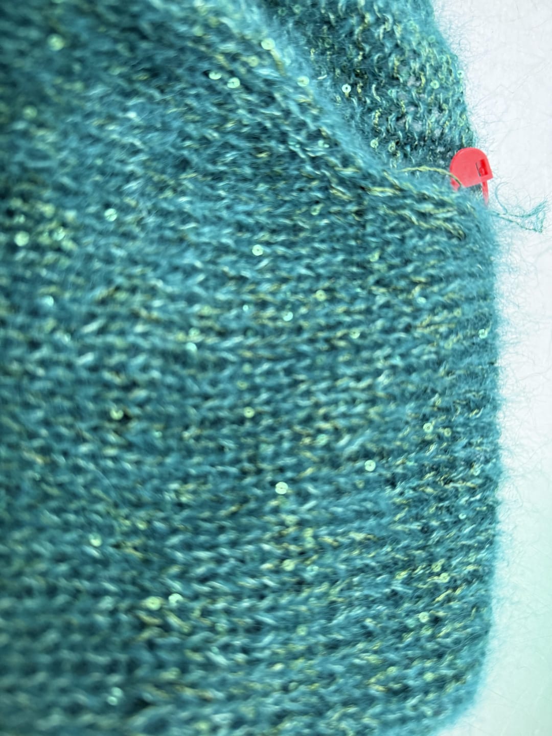 Customer photo review of Strickanleitung - Glamshirt