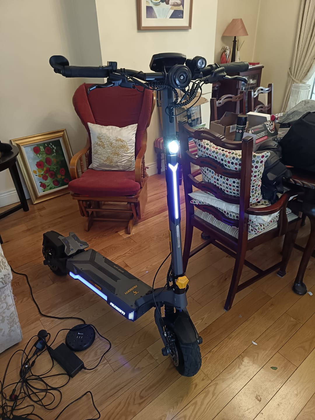 Customer photo review of Ausom DT2 Pro Dual Motor E-scooter