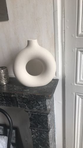 Customer photo review of Bloom Handmade Ceramic Vase