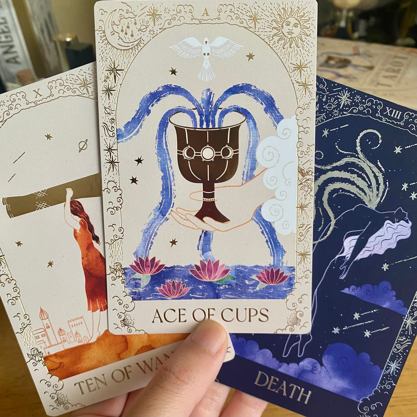Customer photo review of Lightworker Tarot