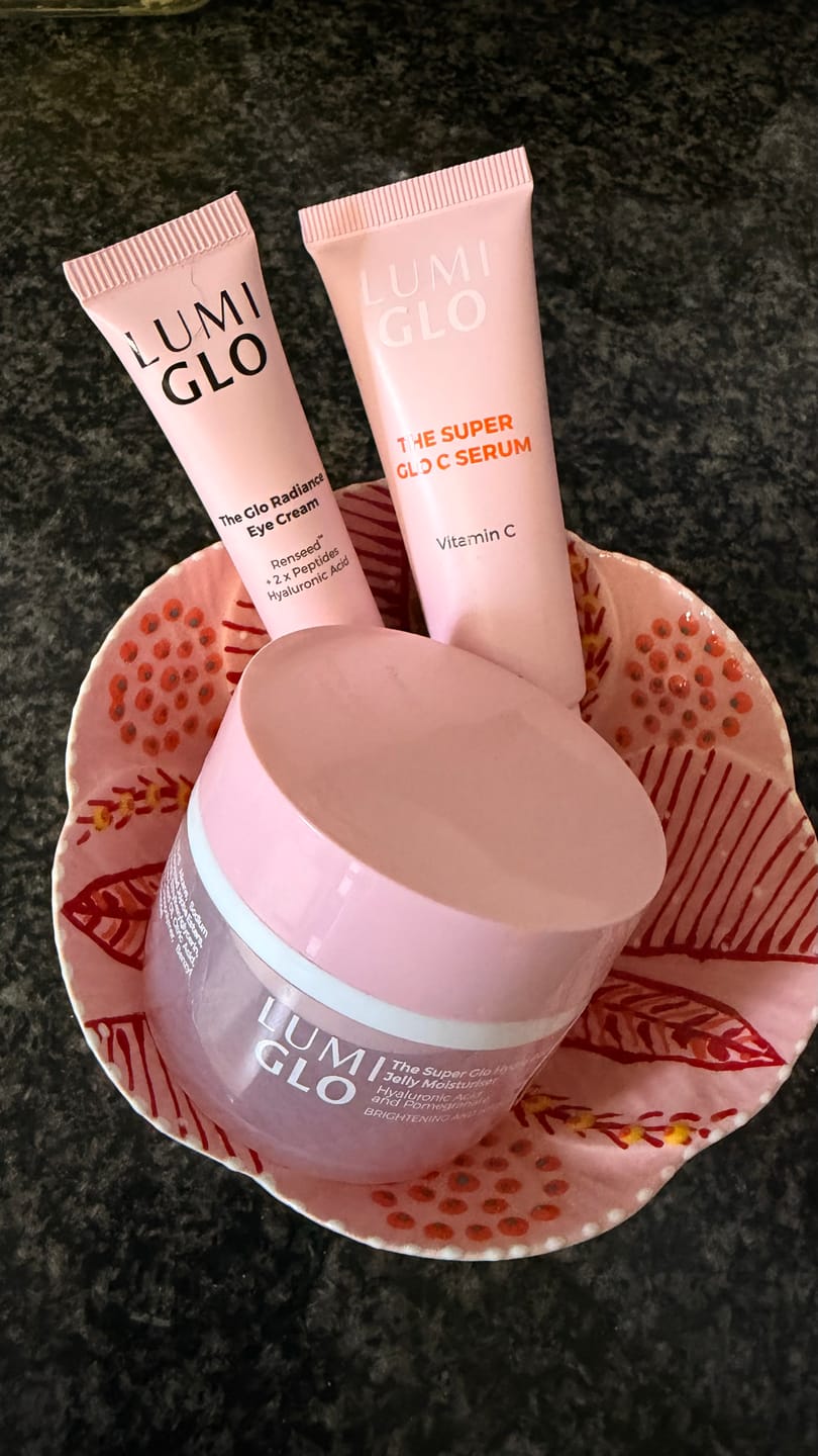 Customer photo review of The Super Glo Hydro Boost Jelly Moisturiser