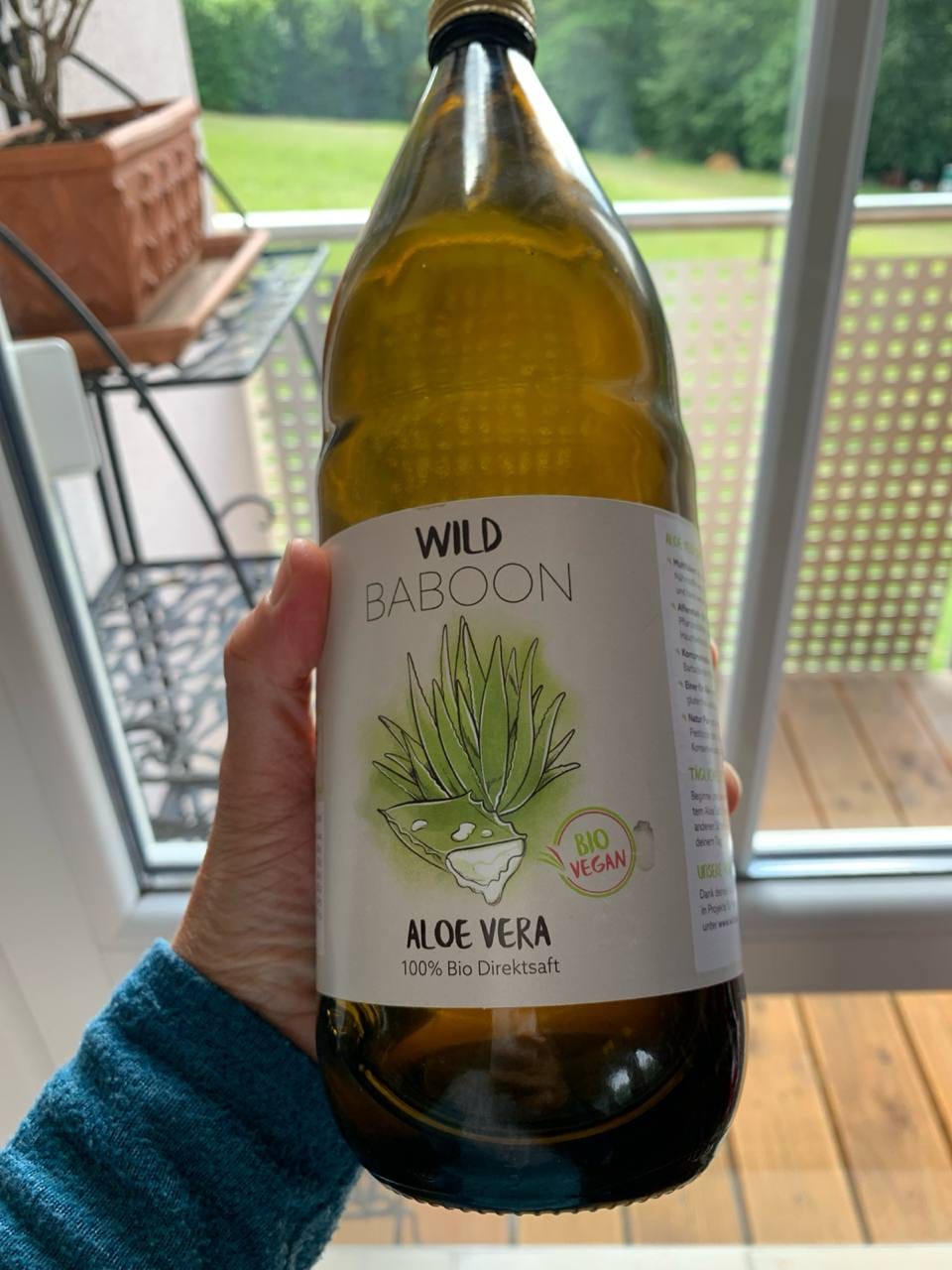 Customer photo review of Bio Aloe Vera Direktsaft - Reine Pflanzenkraft
