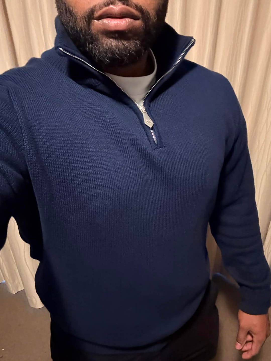 Customer photo review of Signature Quarter-Zip
