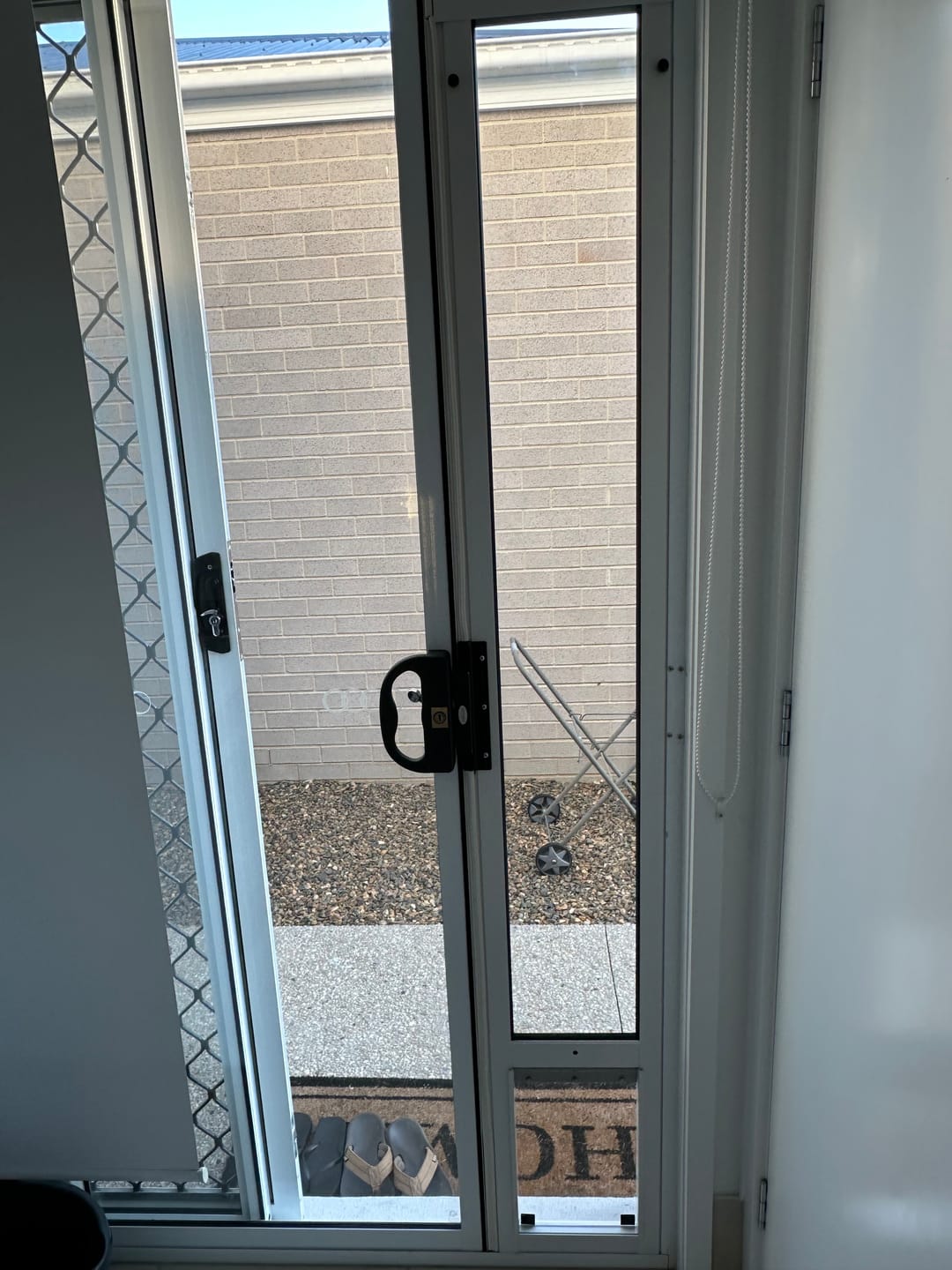 Customer photo review of Pet Door Inserts