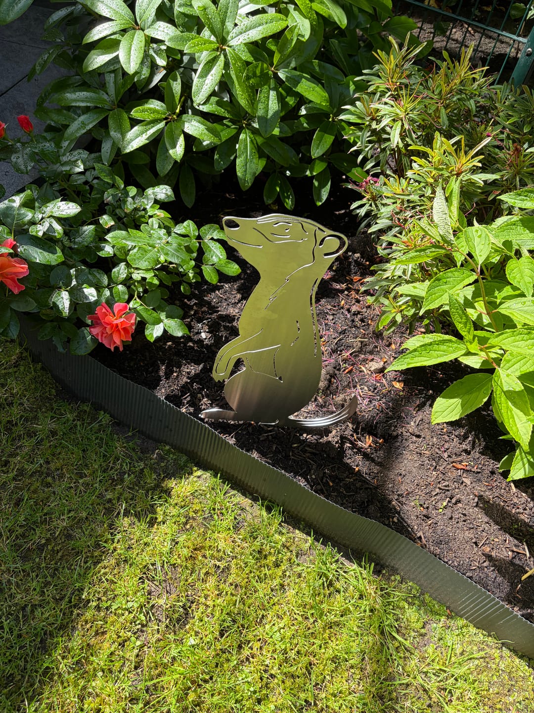 Customer photo review of Gartenstecker Erdmännchen