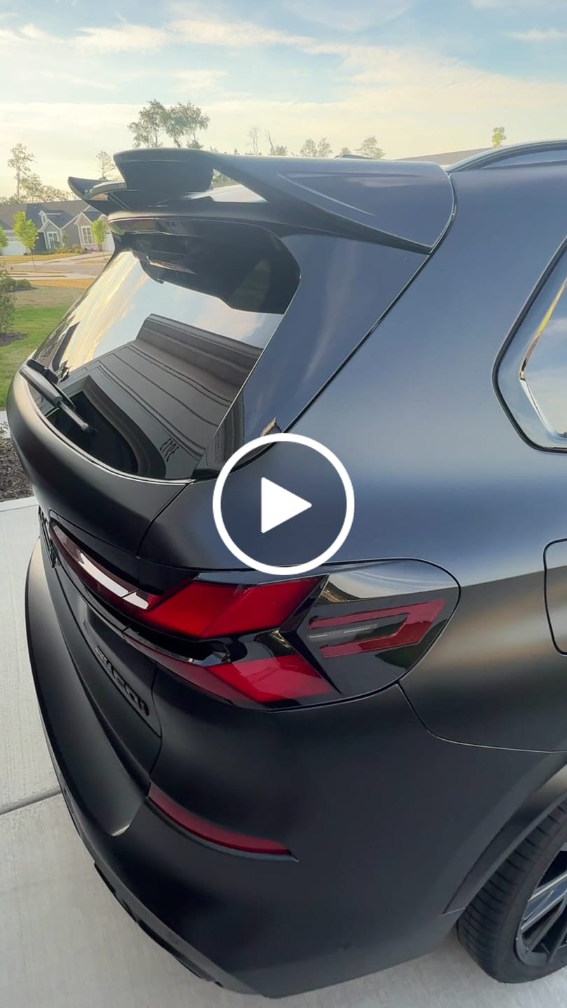 Customer video review of 2019-2026 BMW G05 X5 M Sport - Rear Roof Spoiler - Gloss Black - VTEN