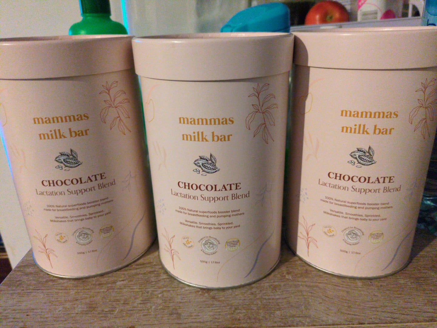 Customer photo review of Chocolate Lactation Blend