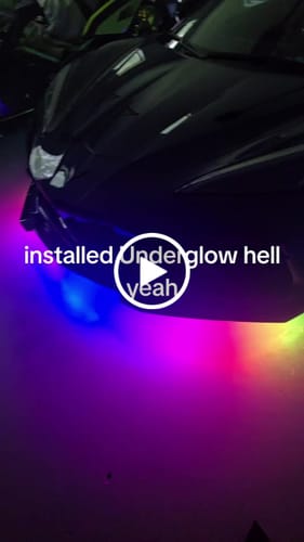 Kawasaki ZX-6R Motorcycle Multicolor Halo Kit (2007-2009)