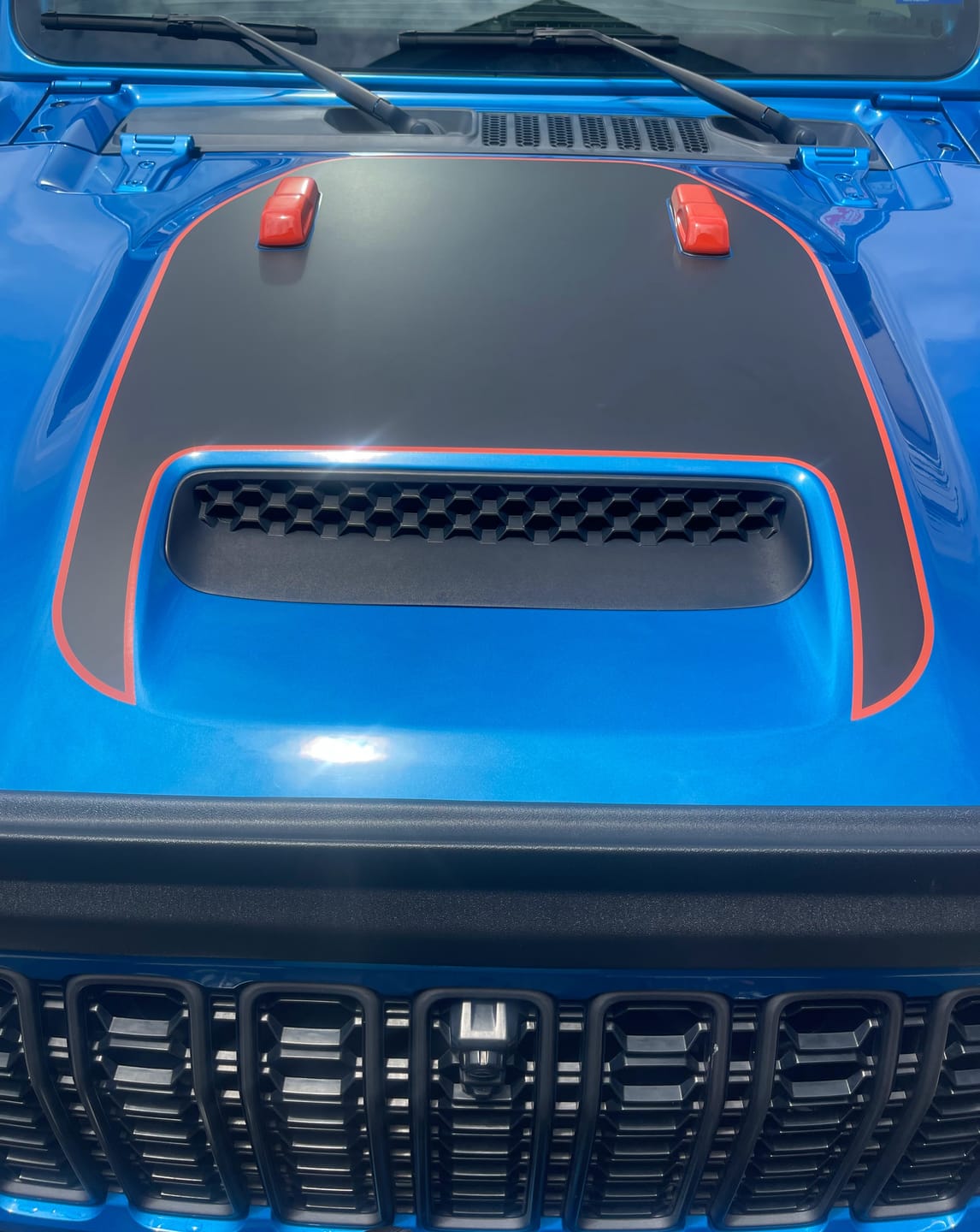 Customer photo review of Hood Graphic for Gladiator MOJAVE