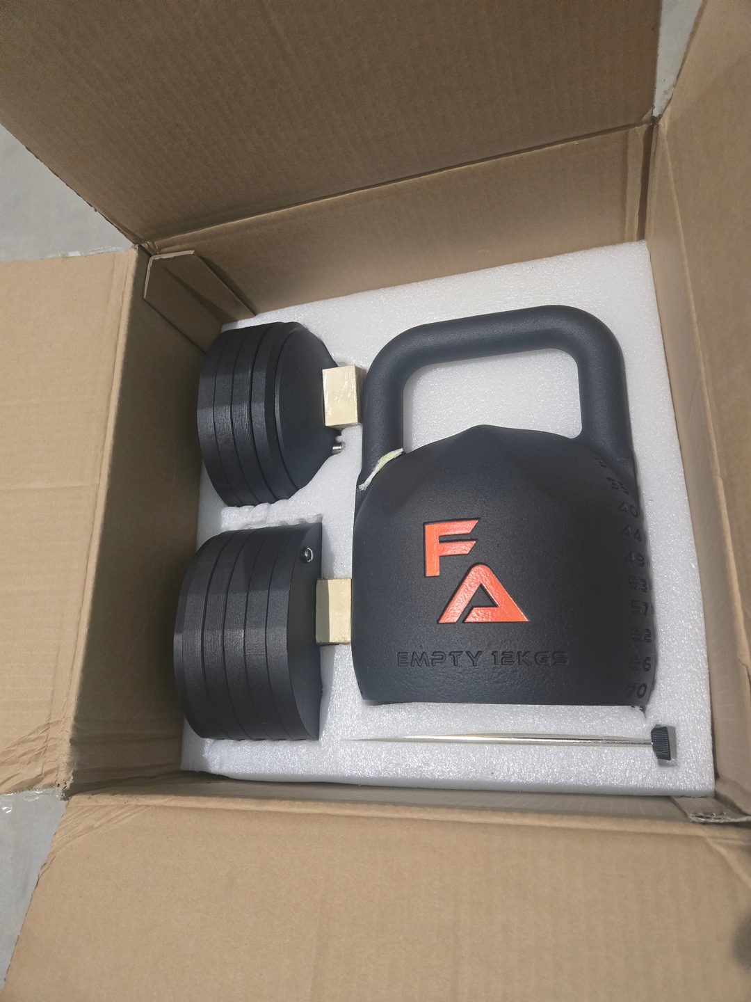 Owner photo of FA Adjustable Kettlebell
