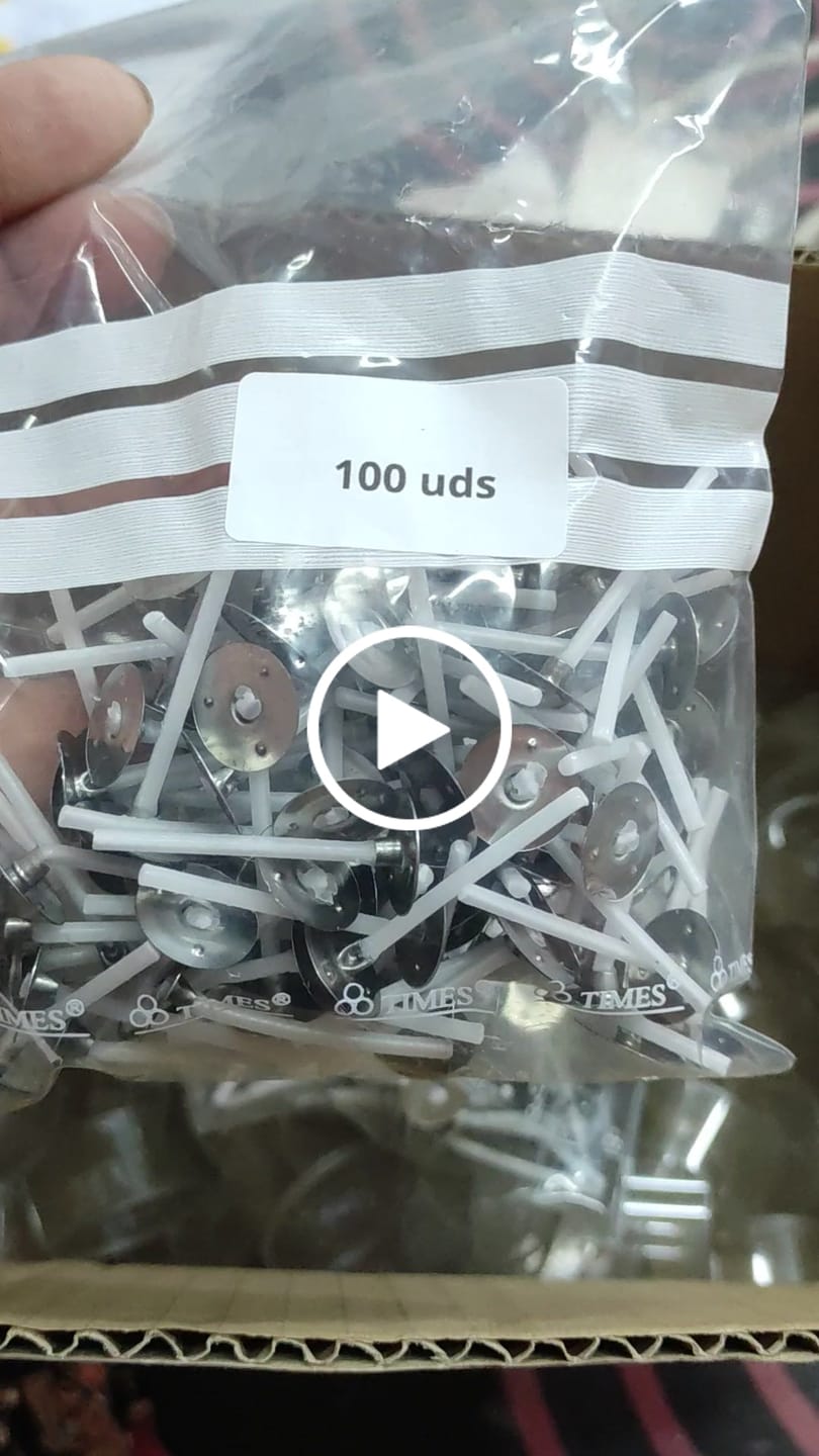 Customer video review of MECHAS PARA VELAS DE TÉ