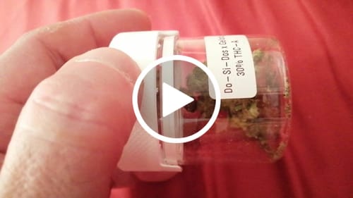 Customer video review of Do-Si-Dos x Gelato 30% THCA