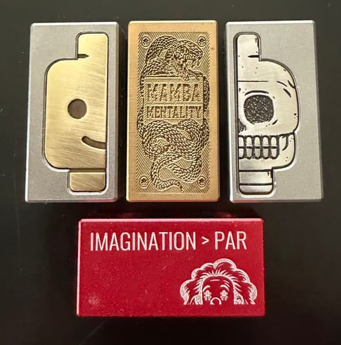 Customer photo review of Red Brix Ball Marker
