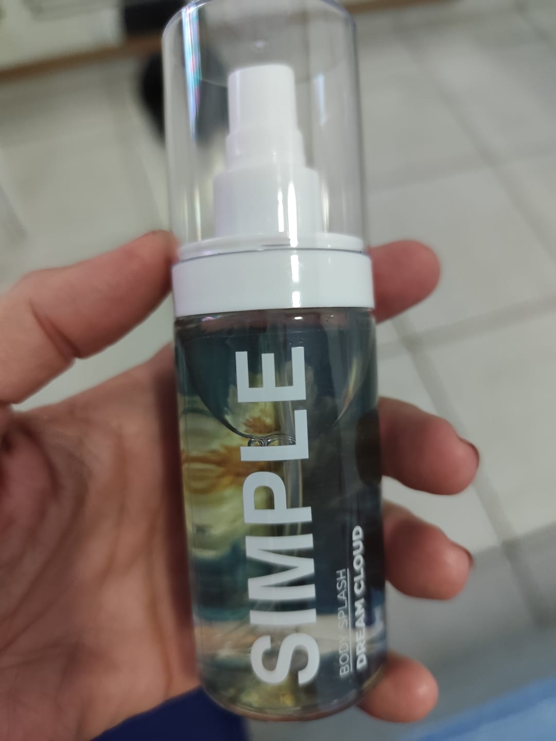 Customer photo review of Body Splash Dream Cloud