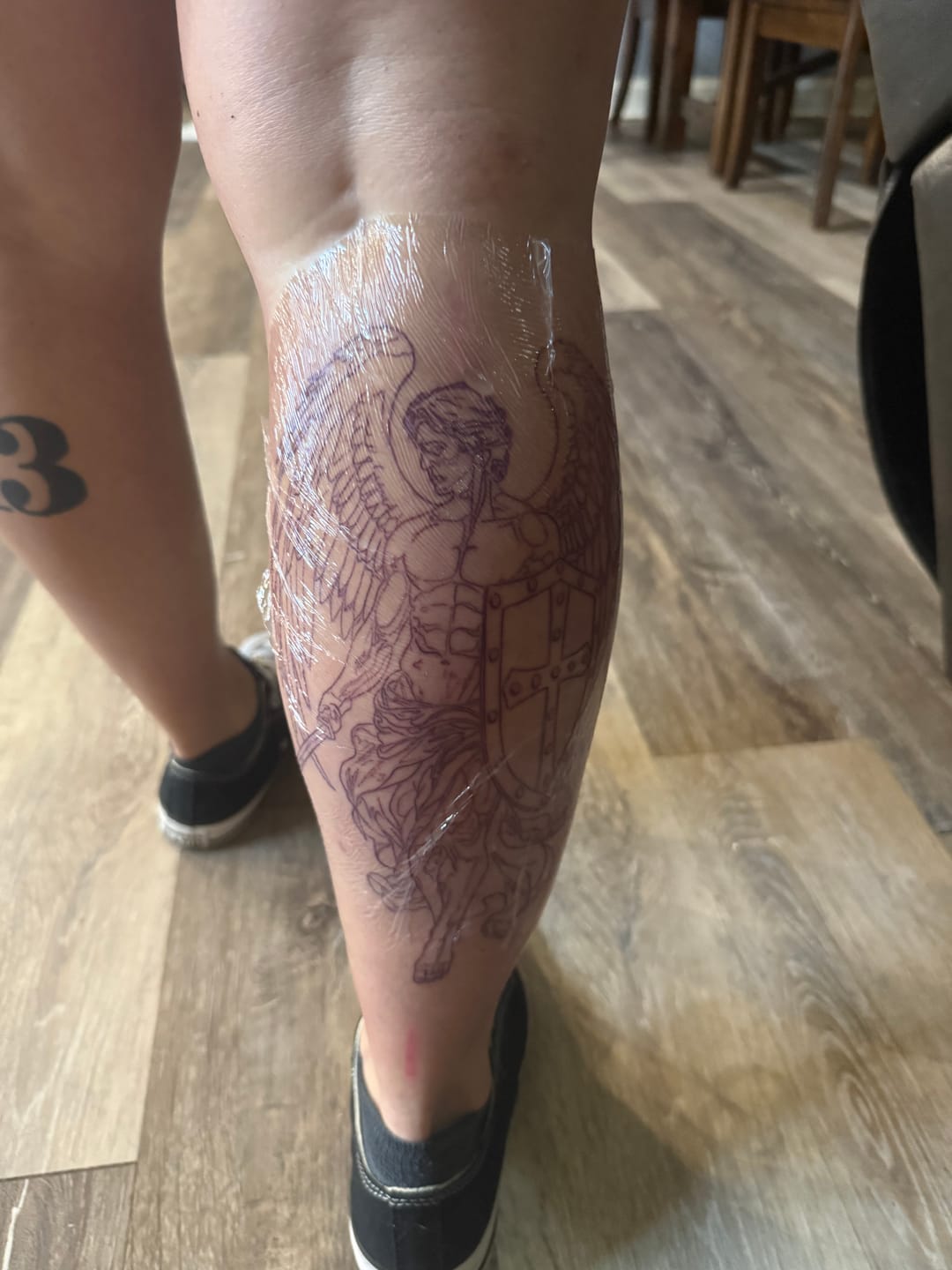 Customer photo review of Signature Tattoo Numbing Cream 2 TUBE