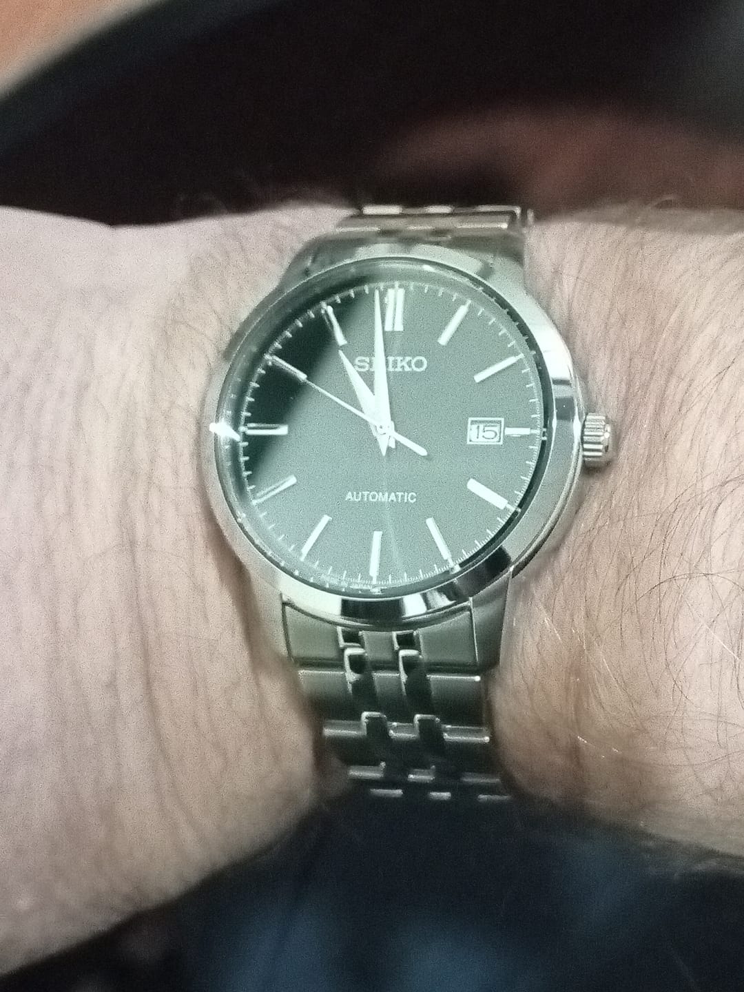 Customer photo review of Reloj Seiko Automatic SRPH89 Essentials Made in Japan 41mm