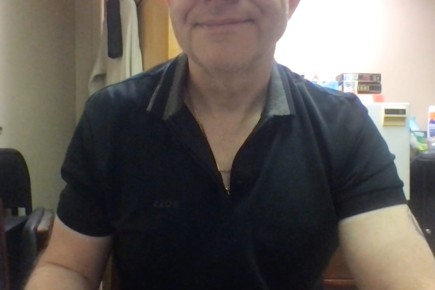 Customer photo review of Minimal Pendant Necklace Duo