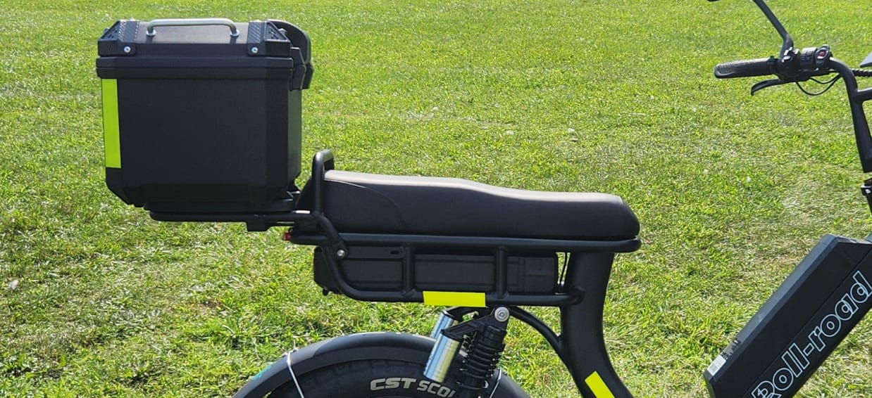 Customer photo review of Ebike Multifunctional Rear Trunk/Tail Box