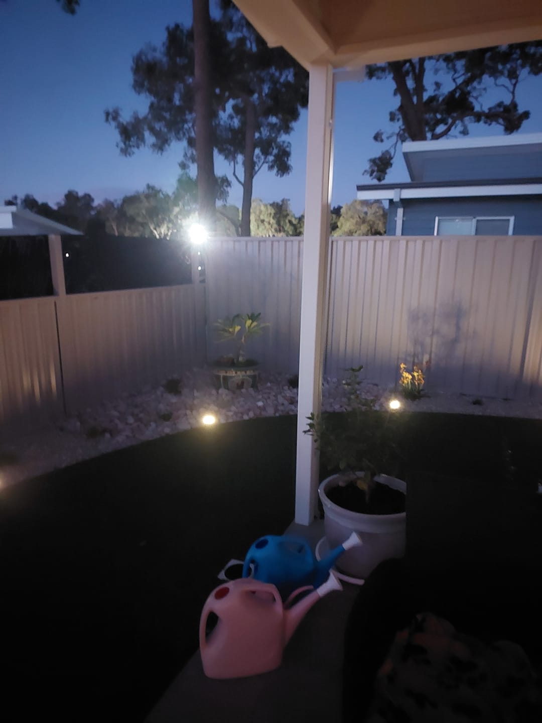 Customer photo review of SolaGarden™ LED Ground Light Pack