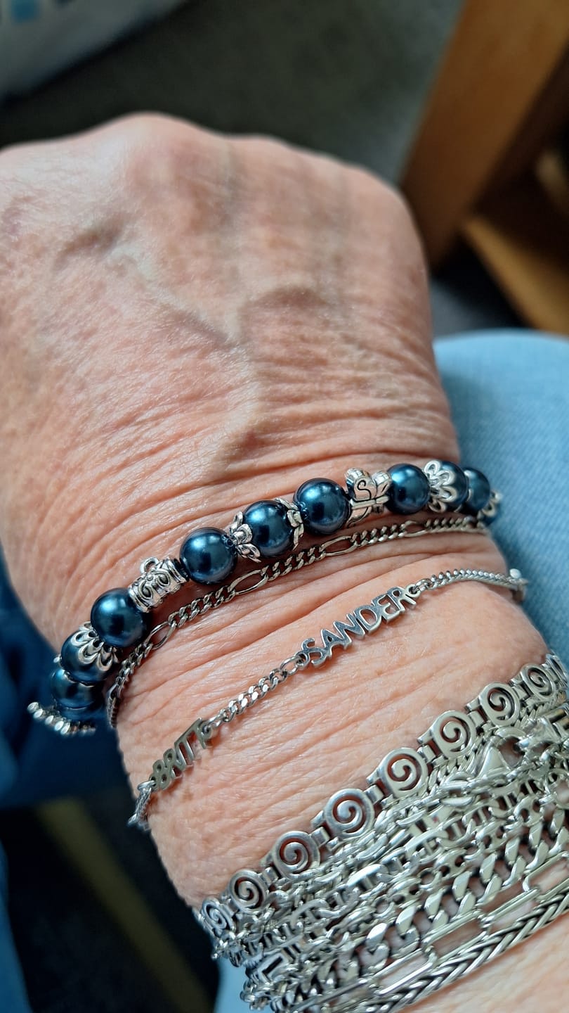 Customer photo review of Gepersonaliseerde armband met naam