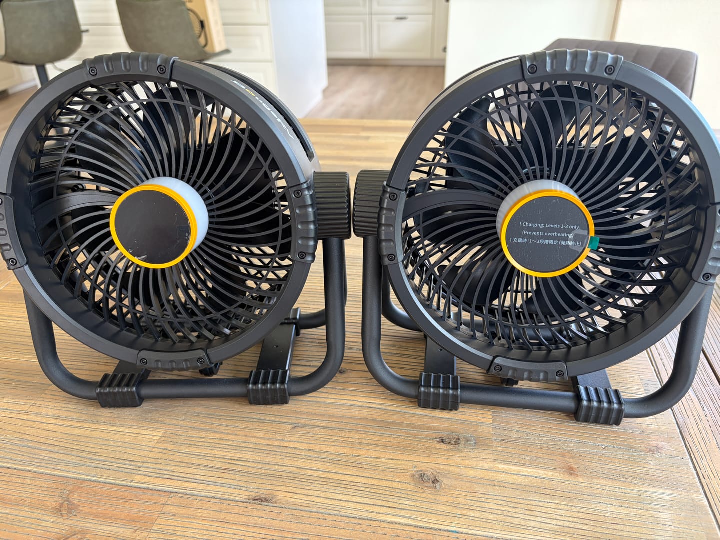 Customer photo review of BougeRV F01 Tragbarer Außenventilator