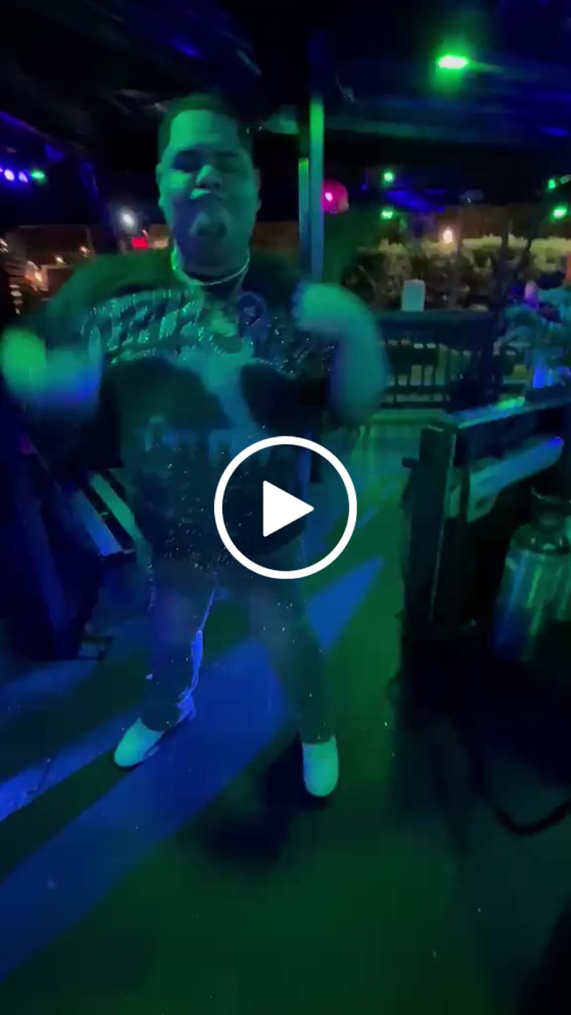 Customer video review of Boxy L.A. Skyline Iced Out Tee-435