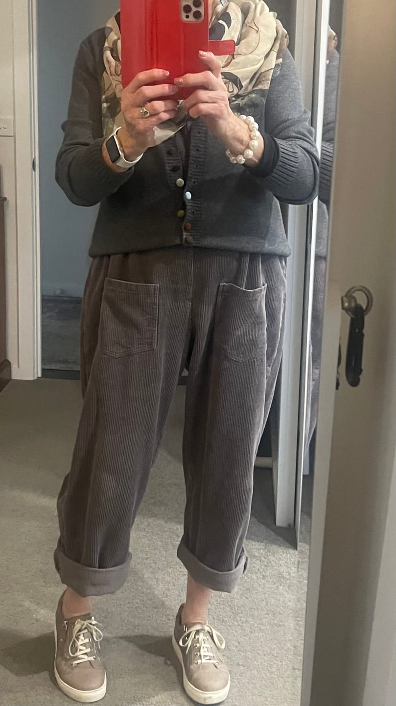 Customer photo review of Women Autumn 100%Wool Colorful Button O-Neck Sweater