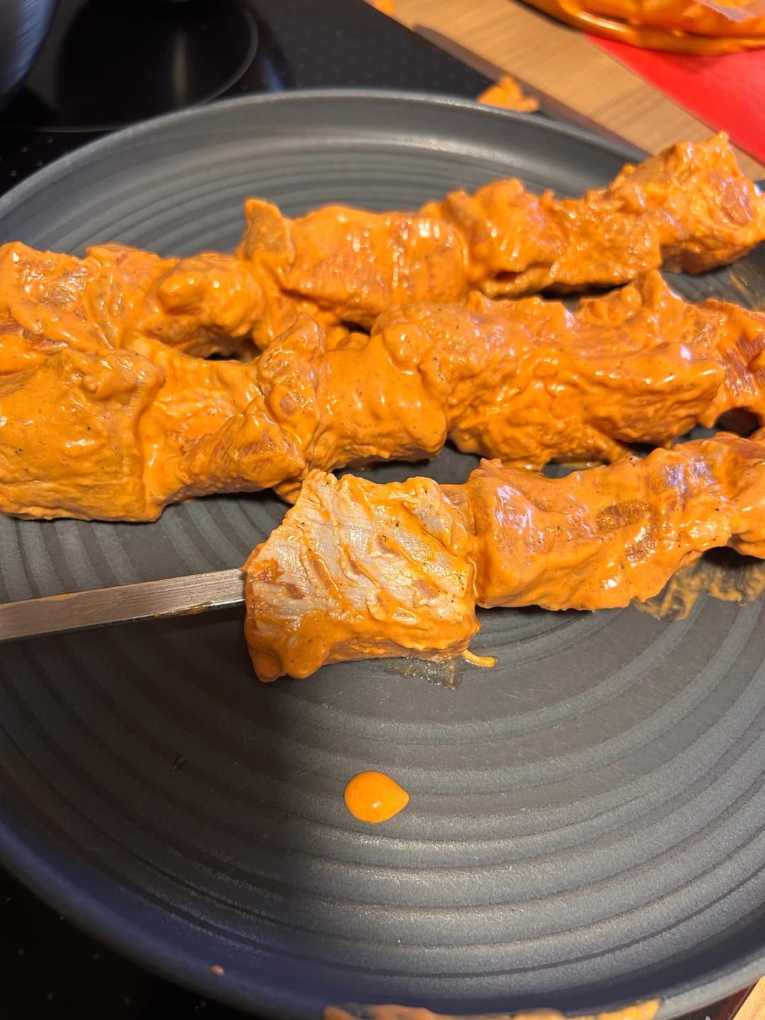 Customer photo review of Schweine-Schaschlik Tomate – fruchtige Würze aus Tomate & Paprika | mySchaschlik