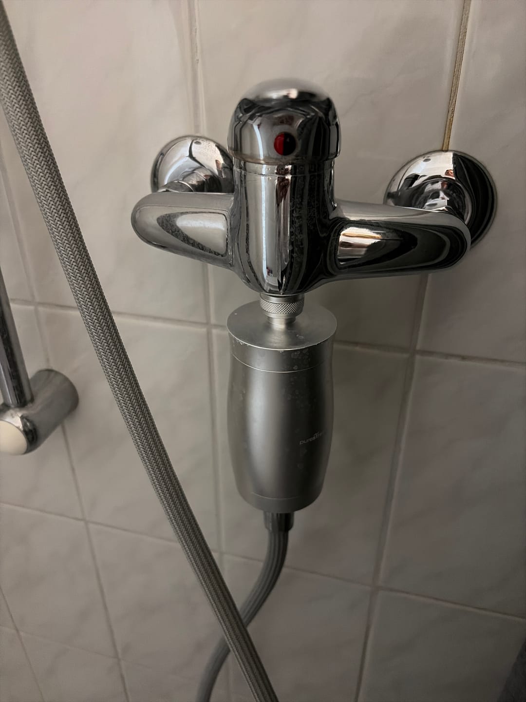 Customer photo review of PureStream Aquapure - Universeller hochleistungs Dusch- und Badewasserfilter
