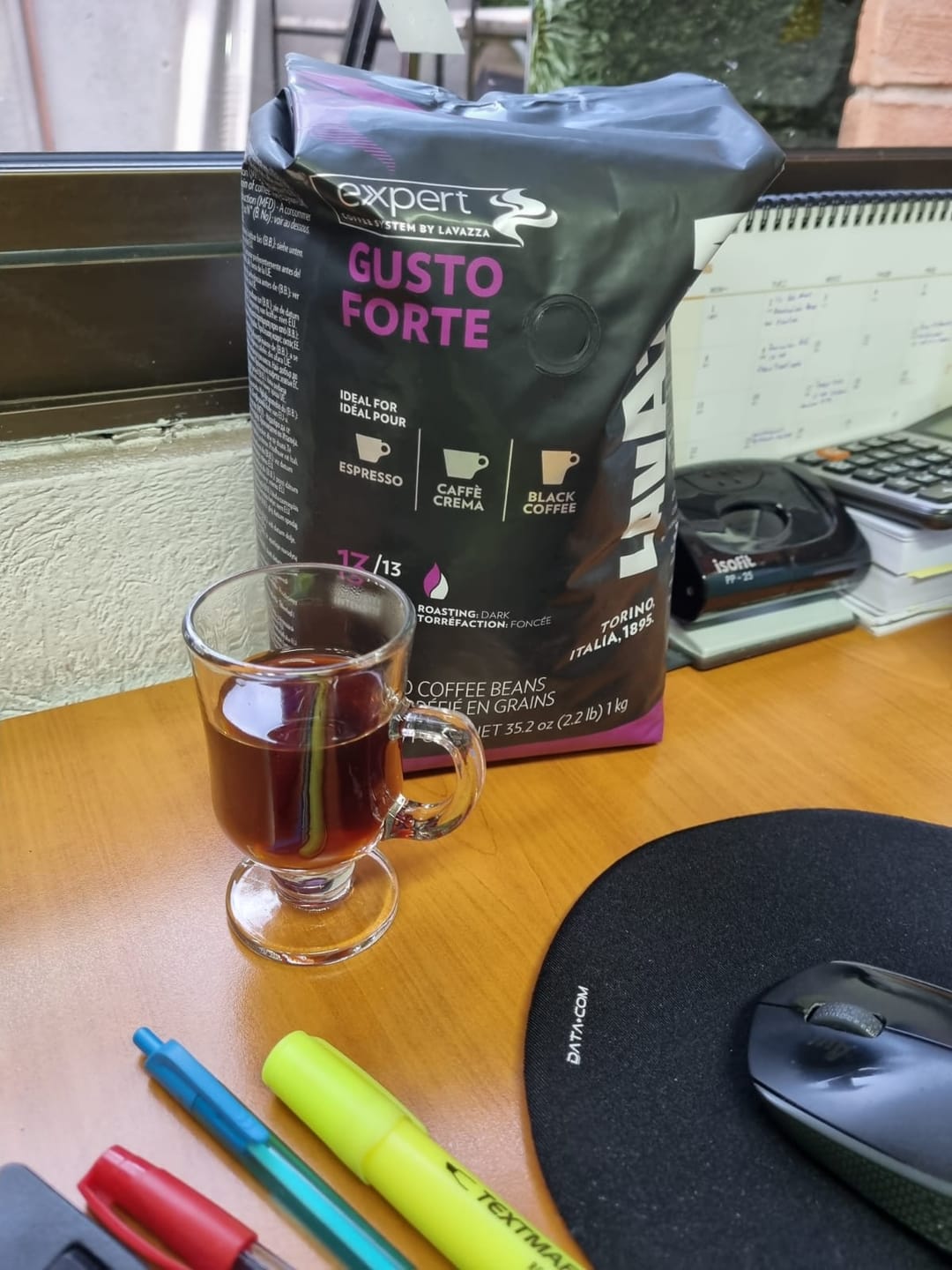 Customer photo review of Lavazza Gusto Forte 1 kg Grano Entero