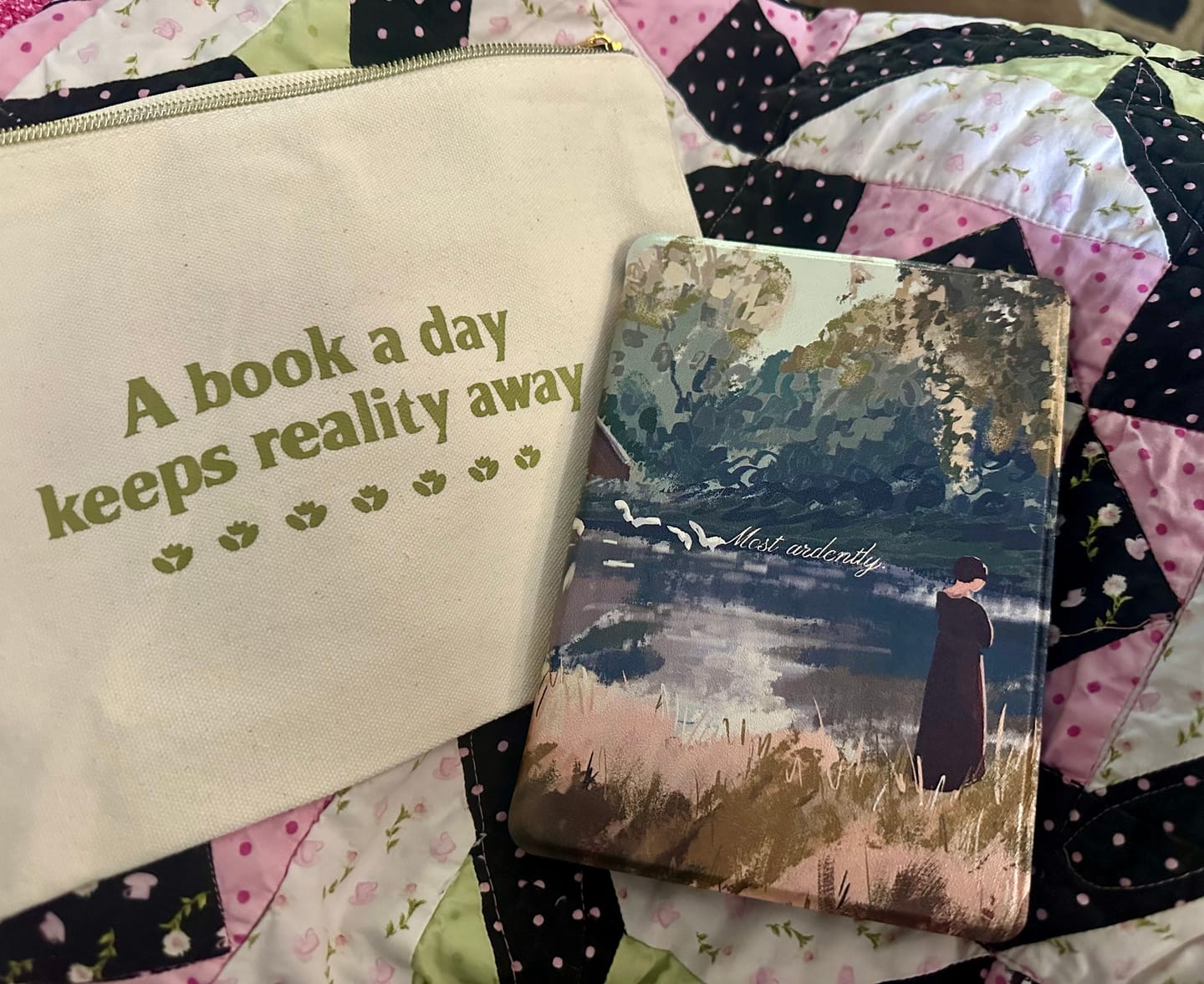 Customer photo review of Most Ardently - Kindle Case